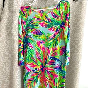 S Lilly Pulitzer Beacon Dress in Pina Colada Club